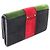Prada VELLUTO RICAMO Bifold-Langbörse Schwarz Mehrfarben - Ansicht 2