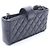 Borsa a Spalla Icon Phone Holder Matelassé 2.55 di Chanel Nero - vista 2