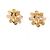 Orecchini a clip placcati in oro Chanel Coco Mark D'oro - vista 2