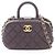Borsa Bowling Mini Matelassé Chanel Marrone