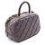 Borsa Bowling Mini Matelassé Chanel Marrone - vista 2