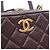 Borsa Bowling Mini Matelassé Chanel Marrone - vista 7