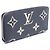 Cartera Zippy Louis Vuitton Negro Beige - vista 2