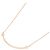 Collana T Smile Small in oro rosa 18K di Tiffany & Co. D'oro