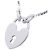 Collana Cuore con Chiusura Christian Dior Argento