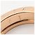 Bulgari Anello Bvlgari B-zero1 in oro rosa D'oro - vista 4