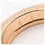 Bulgari Anello Bvlgari B-zero1 in oro rosa D'oro - vista 5