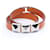 Hermès Hermes Medor Collier de Chien Charm Bracelet Silvery Orange  - view 1