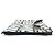 Borsa clutch con logo della collaborazione Fendi x Marc Jacobs Nero Bianco - vista 3