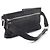 Borsa a tracolla Fendi Zucca nera in pelle e nylon Nero - vista 2