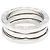 Bulgari Bvlgari BVLGARI B-zero1 Anello 3 Bande in Oro Bianco D'oro - vista 2