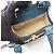 Borsa a mano/spalla Chanel Matelassé 2 in 1 Blu - vista 3