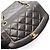 Borsa a Spalla Chanel Matelassé Diana Flap Nero - vista 9
