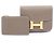 Billetera bi-fold slim Constance de Hermès Castaño Gris pardo - vista 6