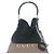 Borsa 2 in 1 Bamboo 2404 di Gucci Nero - vista 18