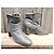 Botines de piel grises Comptoir Des Cotonniers - vista 2