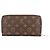 Louis Vuitton Zippy Geldbörse aus Monogramm-Canvas Braun - Ansicht 2