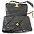 Chanel 19 Grande Borsa in Pelle di Agnello Trapuntata Nera Liscia con Patta Nero - vista 10