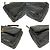 Chanel 19 Grande Borsa in Pelle di Agnello Trapuntata Nera Liscia con Patta Nero - vista 3
