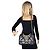 Chanel 19 Grande Borsa in Pelle di Agnello Trapuntata Nera Liscia con Patta Nero - vista 4