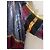 Autre Marque Langärmliges Kleid mit Patchwork-Pailletten Schwarz Rot Blau Mehrfarben Golden Grün - Ansicht 10