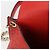 Borsa a spalla in pelle di vitello rossa Loewe Rosso - vista 6