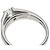 Bulgari BVLGARI Marry Me Solitär-Diamantring Silber - Ansicht 5