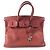 Borsa Tote Hermès Birkin 35 Rosso - vista 8