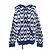 Chanel P70408K10043 Cashmere Hoodie Weiß Blau
