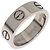 Anello Cartier Love in oro bianco 18K - vista 2
