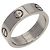 Anello Love Cartier in oro bianco 18K - vista 2