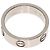 Anello Love Cartier in oro bianco 18K - vista 4