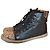 Tênis Lanvin de couro preto multicolorido 38 IT Multicor
