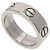 Anello Love Cartier in oro bianco 18K