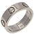 Anel Love Cartier em ouro branco 18K - vista 2