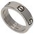 Anello Cartier Love in oro bianco 18K - vista 5