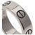 Anello Cartier Love in oro bianco 18K - vista 7
