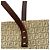 Sac fourre-tout Fendi Zucchino Beige - vue 24