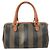 Fendi Vintage Pecan Mini Boston Handtasche Khaki - Ansicht 2
