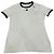 Courreges Camiseta Courrèges con detalle contrastante de algodón blanco