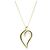 Collar de Corazón de Hoja de Oro Amarillo 18K Tiffany & Co. Dorado - vista 2
