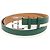 Hermès Hermes Etrivière Leather Bicolor Belt White Green