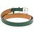 Hermès Hermes Etrivière Leather Bicolor Belt White Green - view 2