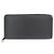 Cartera larga de cuero Epi Louis Vuitton Negro