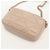 Sac à bandoulière en cuir rose Prada - vue 2