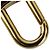 Portachiavi Monogram Spring Street di Louis Vuitton Marrone Rosa D'oro - vista 12
