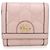 Billetera bi-fold Gucci rosa