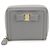 Billetera bi-fold de piel de ternera gris Salvatore Ferragamo Castaño