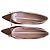 Autre Marque Sandali Brat Camel con bordo rosa e fiocco Marrone
