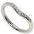 Anillo de diamante de banda curva Tiffany & Co.